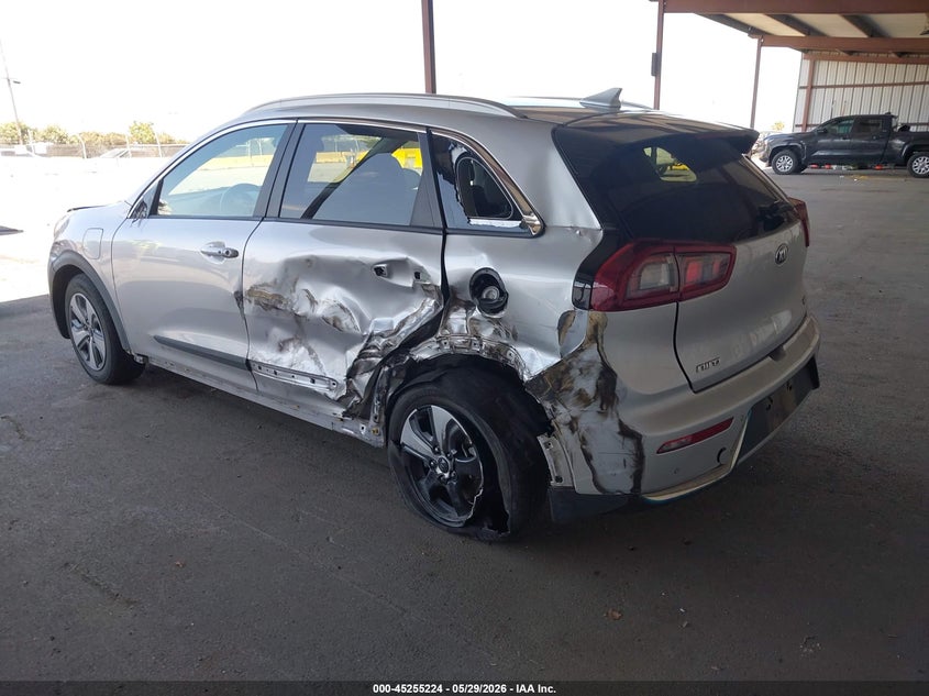 2019 Kia Niro VIN KNDCC3LD2K5267120 IAAI salvage auction — LEFT REAR, Salvage Title, sold $3,550 on 2026-07-23 (photo 3)