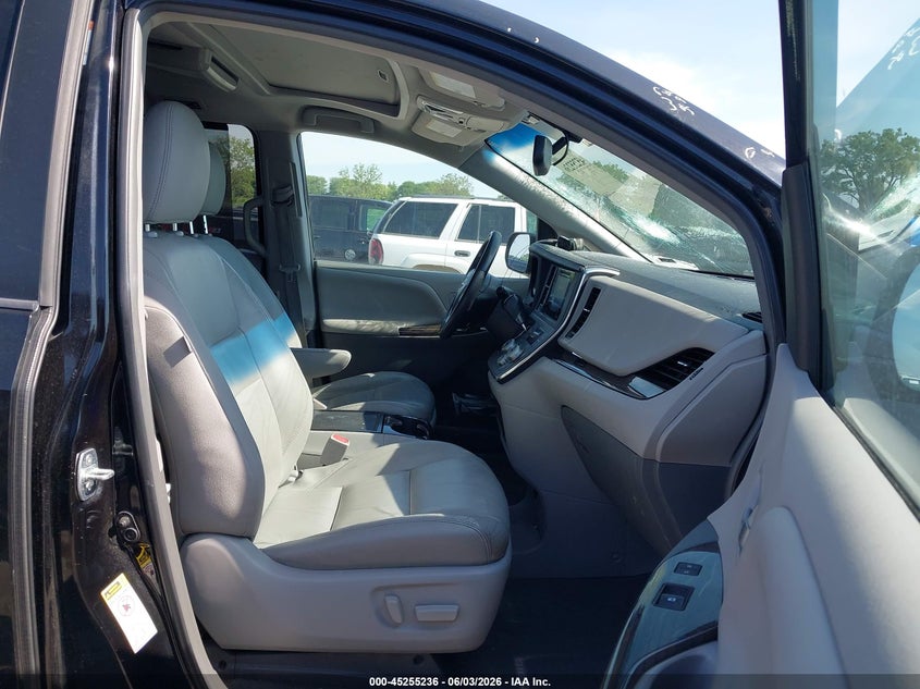 2015 Toyota Sienna VIN 5TDYK3DCXFS669370 IAAI salvage auction — HAIL, Salvage Title, sold $125 on 2026-07-28 (photo 5)