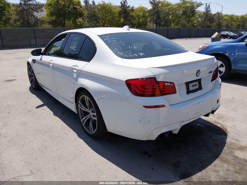 2013 BMW M5 VIN WBSFV9C56DD096375 IAAI salvage auction — LEFT SIDE, Salvage Title, sold $11,200 on 2026-07-06 (photo 3)