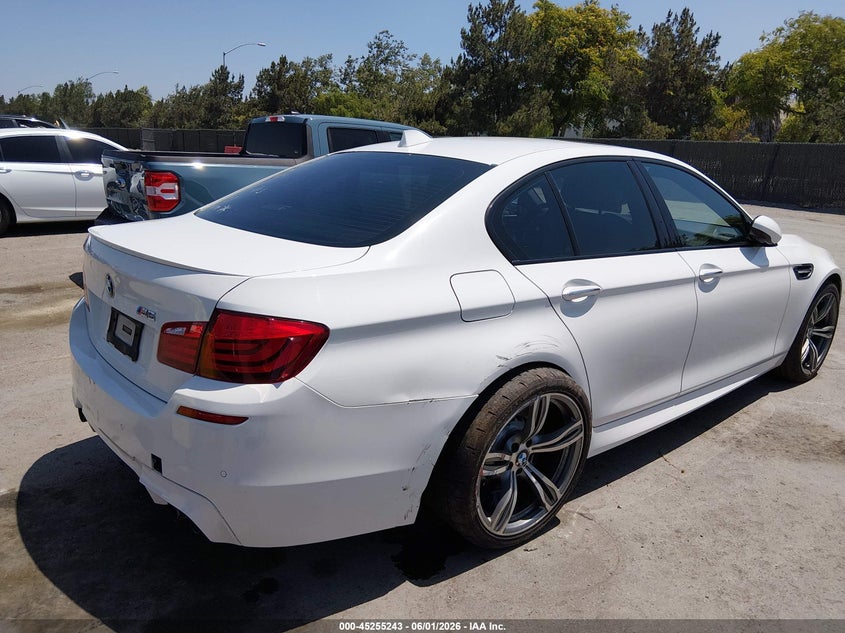 2013 BMW M5 VIN WBSFV9C56DD096375 IAAI salvage auction — LEFT SIDE, Salvage Title, sold $11,200 on 2026-07-06 (photo 6)