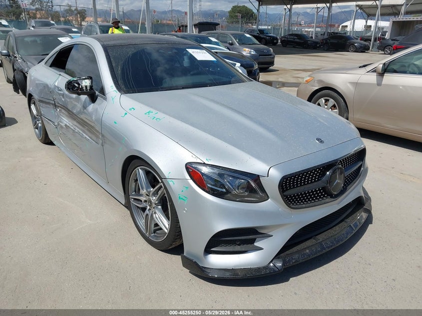 2018 Mercedes-benz E-klasse VIN WDD1J6FB3JF007591 IAAI salvage auction — RIGHT SIDE, Salvage Title, sold $16,000 on 2026-07-22 (photo 1)