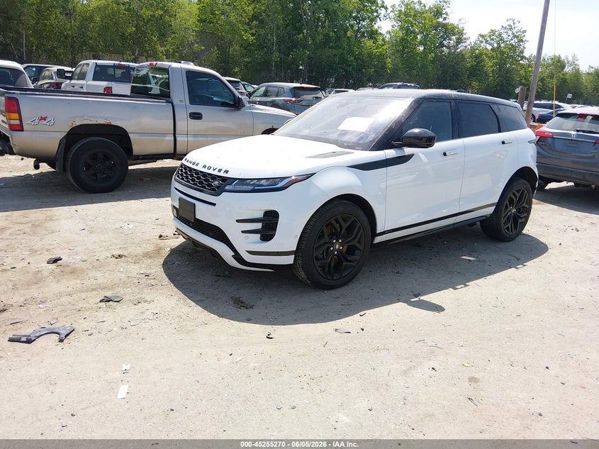 2021 Land rover Range rover evoque VIN SALZT2FX7MH129979 IAAI salvage auction — RIGHT SIDE, Salvage (Massachusetts), sold $8,450 on 2026-08-19 (photo 2)