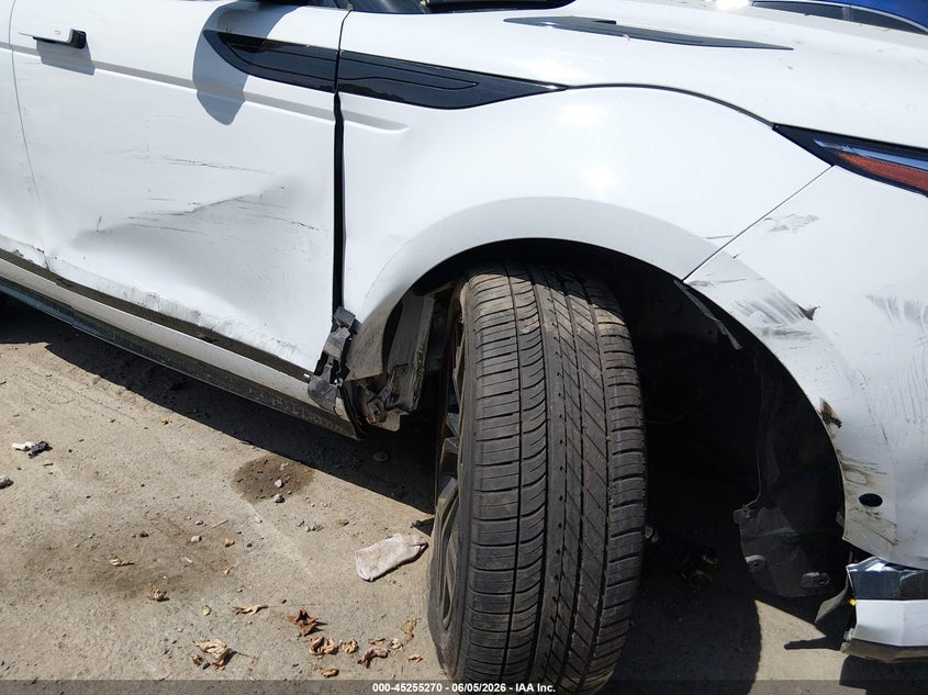 2021 Land rover Range rover evoque VIN SALZT2FX7MH129979 IAAI salvage auction — RIGHT SIDE, Salvage (Massachusetts), sold $8,450 on 2026-08-19 (photo 6)