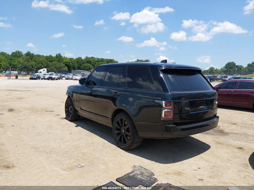 2017 Land rover RANGE ROVER VIN SALGS2FV7HA361926 IAAI salvage auction — FRONT END, Clear (Tennessee), sold $8,450 on 2026-07-29 (photo 3)