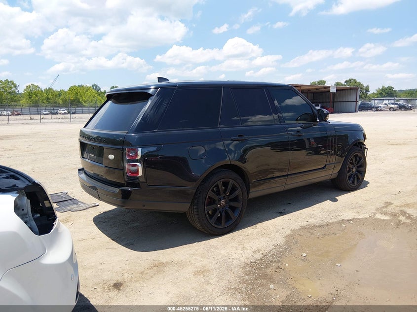 2017 Land rover RANGE ROVER VIN SALGS2FV7HA361926 IAAI salvage auction — FRONT END, Clear (Tennessee), sold $8,450 on 2026-07-29 (photo 4)