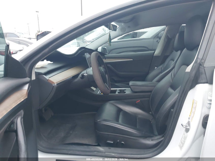 2022 Tesla Model 3 VIN 5YJ3E1EBXNF145361 IAAI salvage auction — REAR END, Salvage Title, sold $5,700 on 2026-07-12 (photo 5)