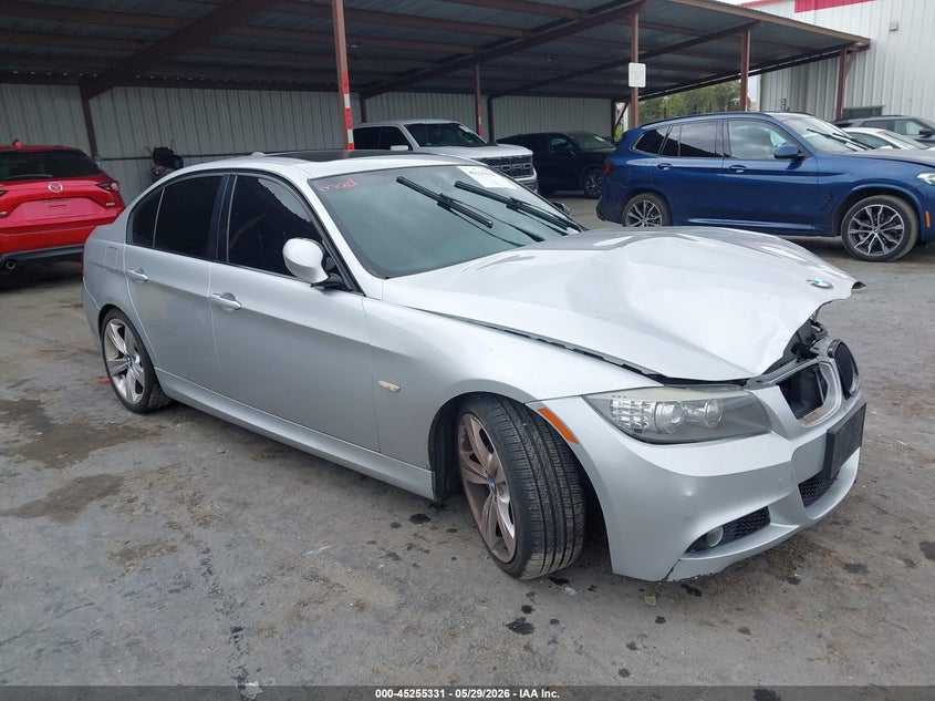 2011 BMW 3 series VIN WBAPM5G50BNN01118 IAAI salvage auction — FRONT END, Salvage (California), sold $1,100 on 2026-07-09 (photo 1)