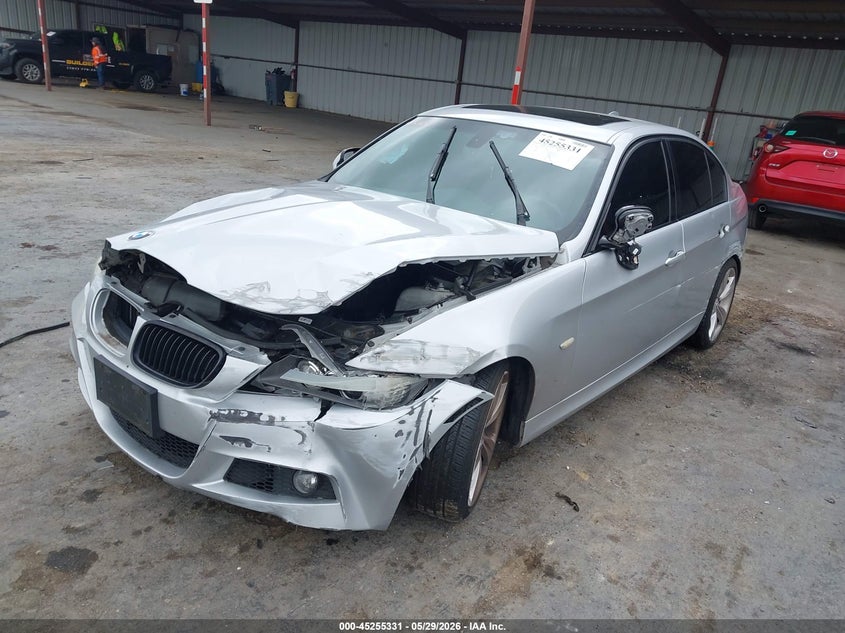 2011 BMW 3 series VIN WBAPM5G50BNN01118 IAAI salvage auction — FRONT END, Salvage (California), sold $1,100 on 2026-07-09 (photo 2)