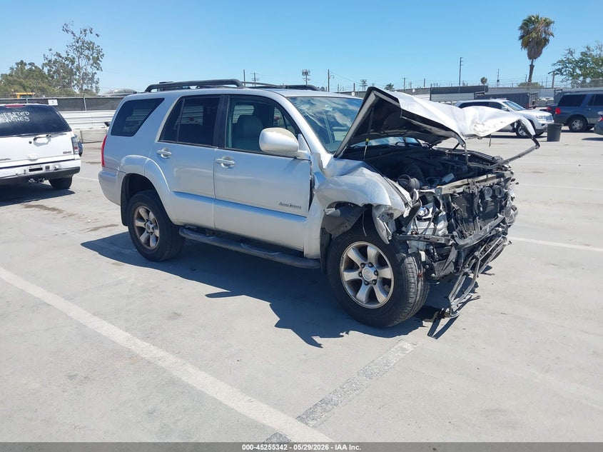 2006 Toyota 4runner VIN JTEZU14R068053068 IAAI salvage auction — FRONT END, Salvage (California), sold $2,300 on 2026-07-15 (photo 1)