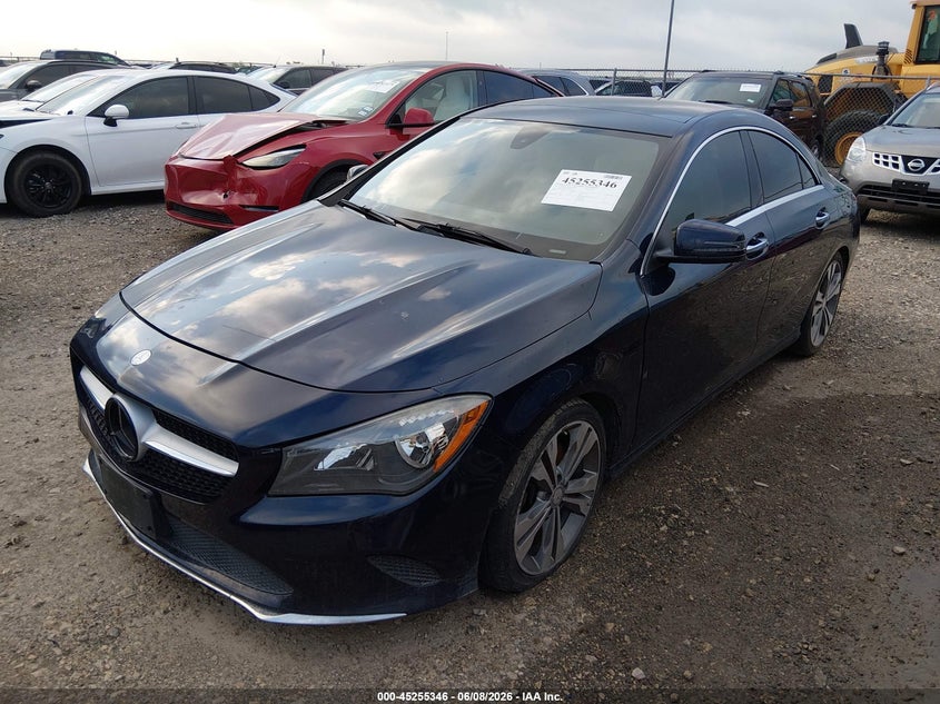 2017 Mercedes-benz Cla-klasse VIN WDDSJ4EB8HN468179 IAAI salvage auction — THEFT, Salvage Title, sold $1,000 on 2026-08-11 (photo 2)
