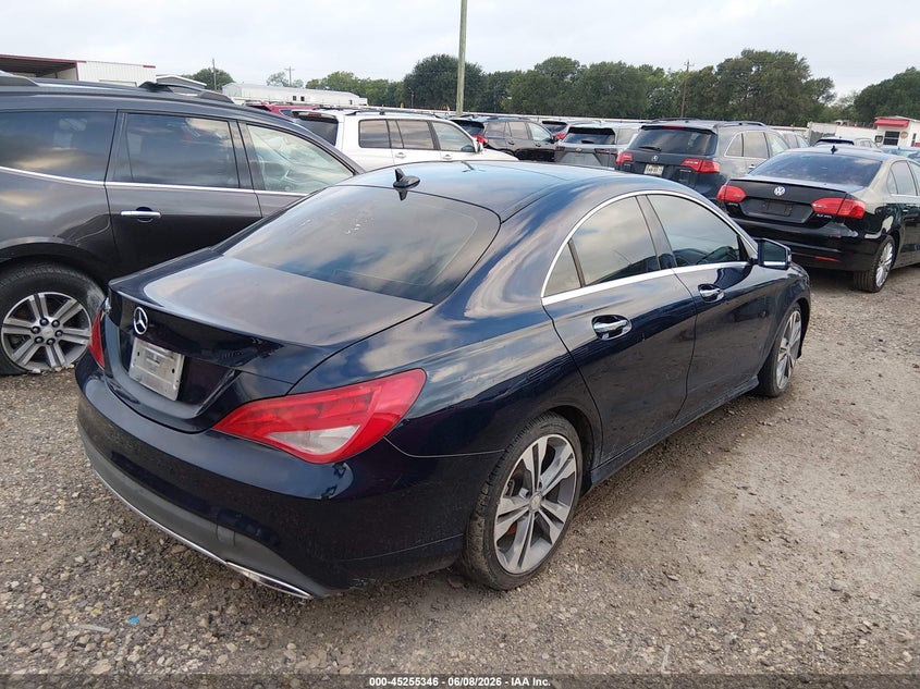 2017 Mercedes-benz Cla-klasse VIN WDDSJ4EB8HN468179 IAAI salvage auction — THEFT, Salvage Title, sold $1,000 on 2026-08-11 (photo 4)