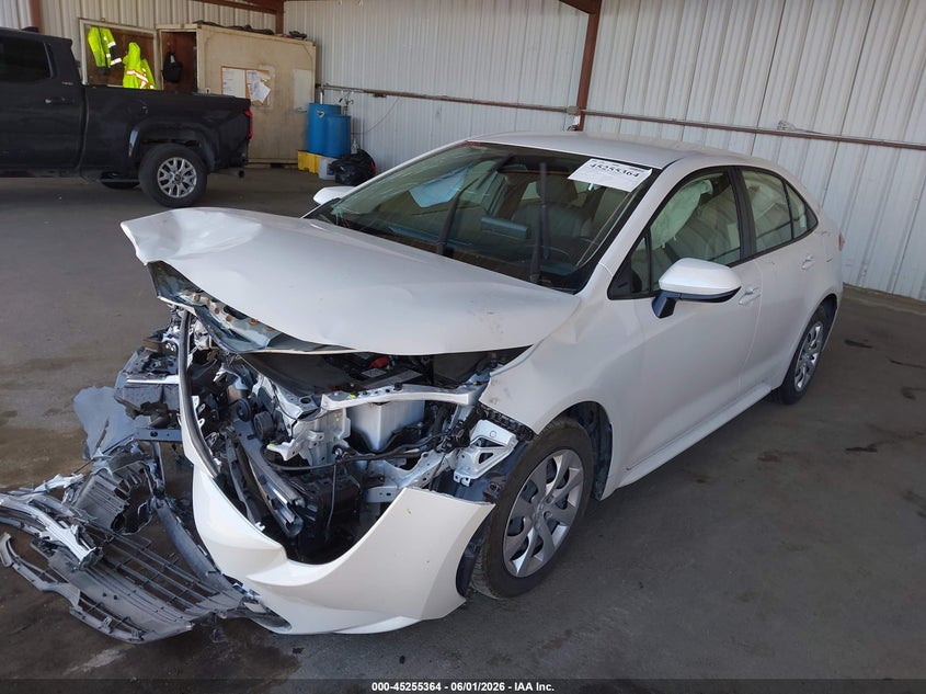 2025 Toyota Corolla VIN JTDBCMFE5SJ043756 IAAI salvage auction — FRONT END, Salvage (California), sold $5,150 on 2026-07-30 (photo 2)