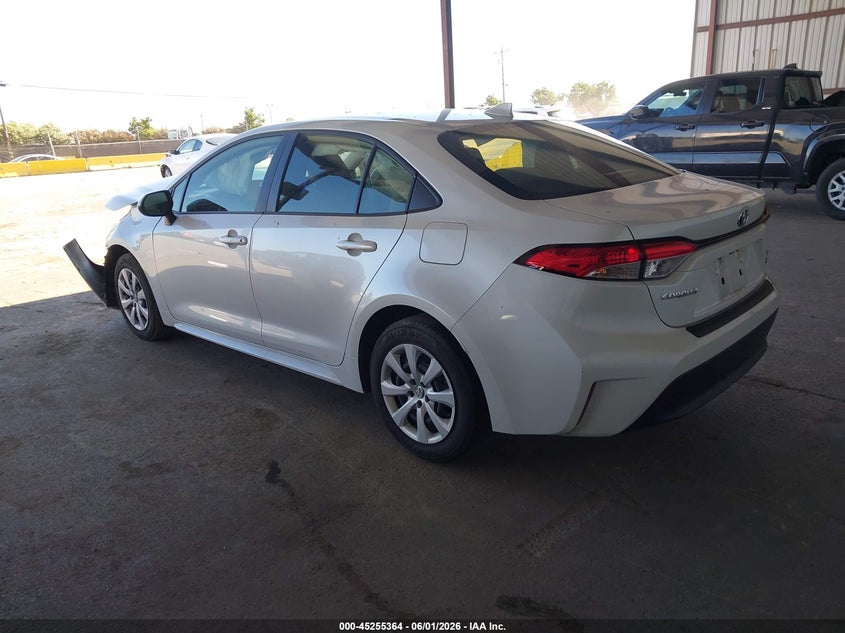 2025 Toyota Corolla VIN JTDBCMFE5SJ043756 IAAI salvage auction — FRONT END, Salvage (California), sold $5,150 on 2026-07-30 (photo 3)