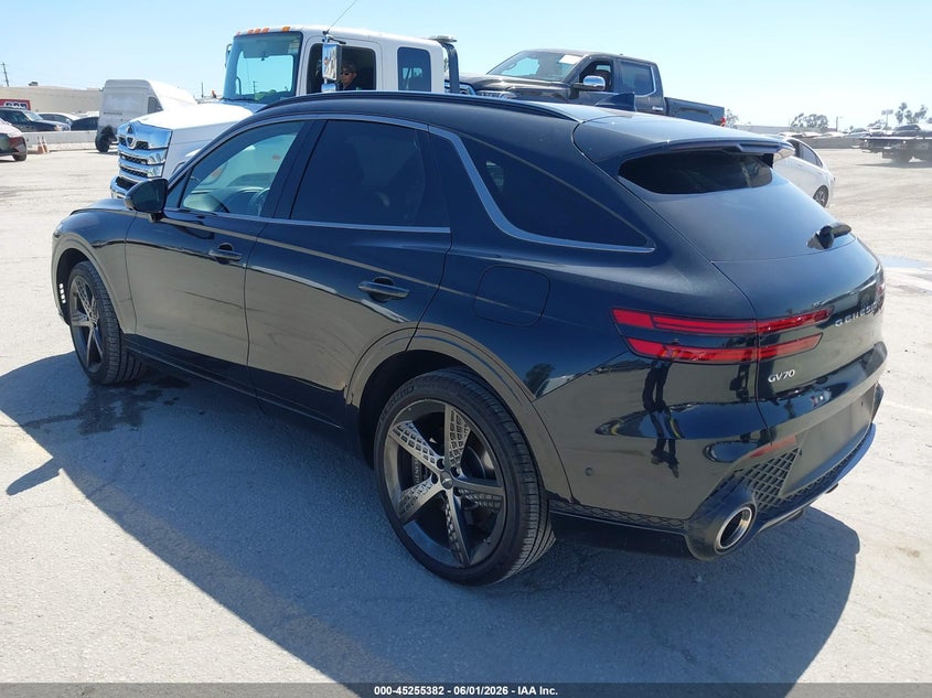2025 Genesis Gv70 VIN KMUMADTB4SU180093 IAAI salvage auction — FRONT END, Salvage (California), sold $25 on 2026-07-29 (photo 3)
