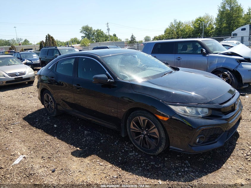2017 Honda Civic VIN SHHFK7H55HU414755 IAAI salvage auction — FRONT END, Salvage Title, sold $5,650 on 2026-07-15 (photo 1)