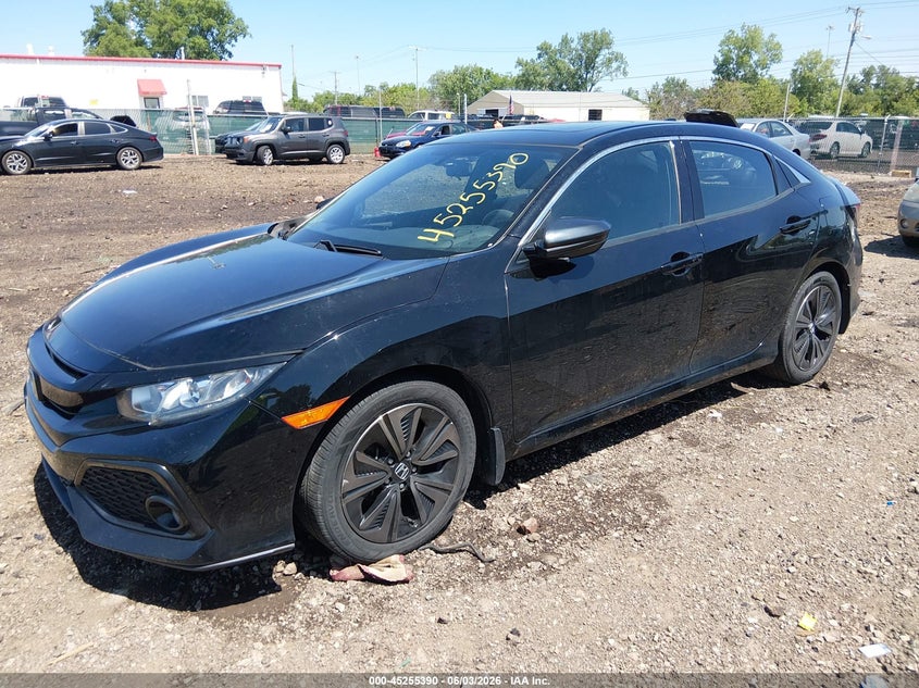 2017 Honda Civic VIN SHHFK7H55HU414755 IAAI salvage auction — FRONT END, Salvage Title, sold $5,650 on 2026-07-15 (photo 2)