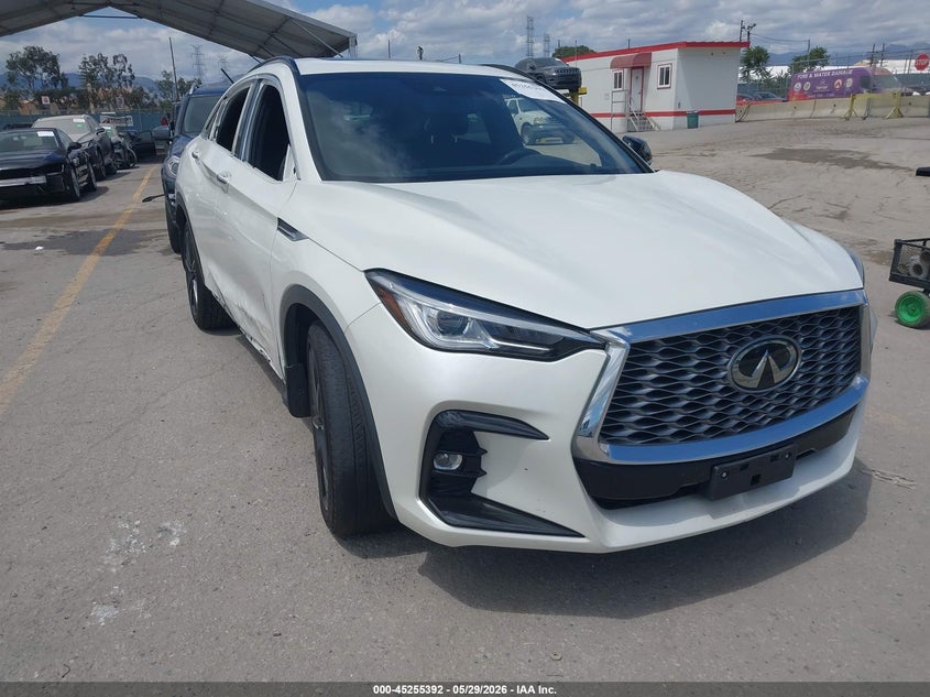 2022 Infiniti Qx55 VIN 3PCAJ5J37NF103321 IAAI salvage auction — RIGHT SIDE, Salvage Title, sold $8,500 on 2026-07-13 (photo 1)