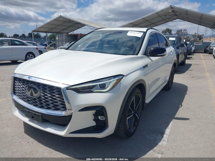 2022 Infiniti Qx55 VIN 3PCAJ5J37NF103321 IAAI salvage auction — RIGHT SIDE, Salvage Title, sold $8,500 on 2026-07-13 (photo 2)