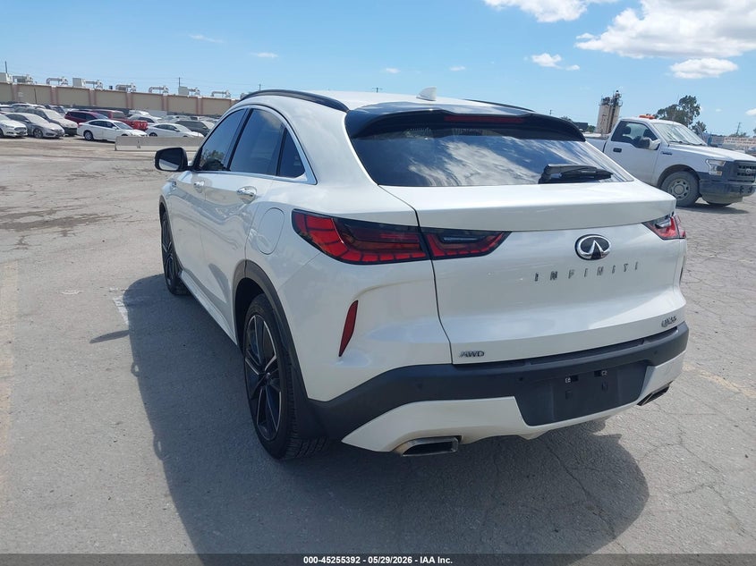 2022 Infiniti Qx55 VIN 3PCAJ5J37NF103321 IAAI salvage auction — RIGHT SIDE, Salvage Title, sold $8,500 on 2026-07-13 (photo 3)