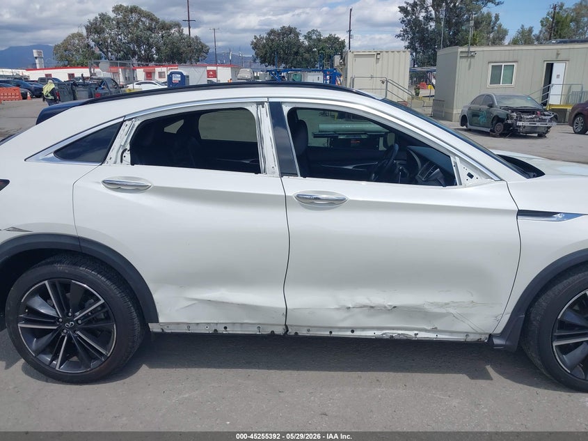 2022 Infiniti Qx55 VIN 3PCAJ5J37NF103321 IAAI salvage auction — RIGHT SIDE, Salvage Title, sold $8,500 on 2026-07-13 (photo 6)