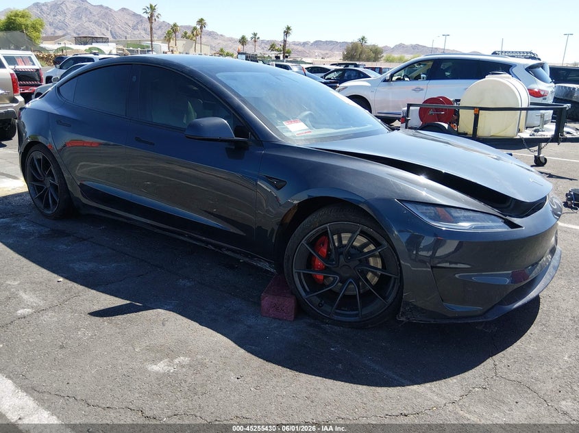 2025 Tesla Model 3 VIN 5YJ3E1ET0SF973262 — IAAI salvage auction photo