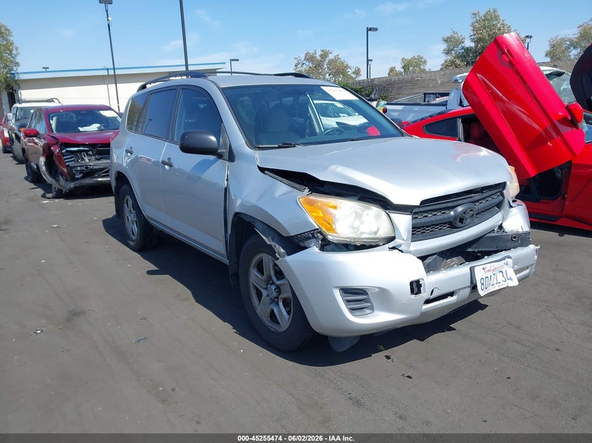 2010 Toyota Rav 4 VIN JTMBF4DV3AD022654 IAAI salvage auction — FRONT END, Salvage Certificate (California), sold $2,000 on 2026-07-17 (photo 1)