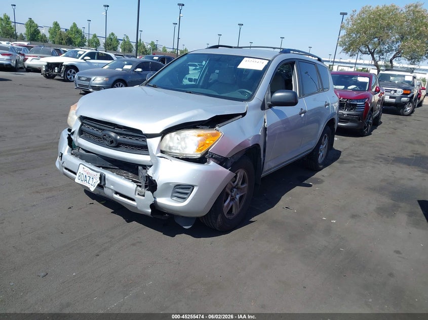 2010 Toyota Rav 4 VIN JTMBF4DV3AD022654 IAAI salvage auction — FRONT END, Salvage Certificate (California), sold $2,000 on 2026-07-17 (photo 2)