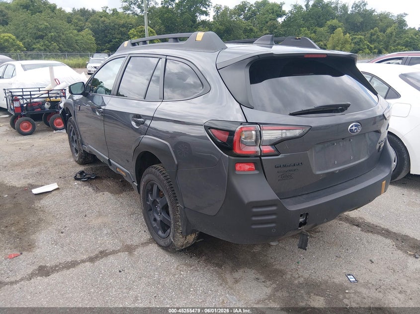 2025 Subaru Outback VIN 4S4BTGUD4S3167495 IAAI salvage auction — FRONT END, Salvage Title, sold $7,500 on 2026-07-23 (photo 3)