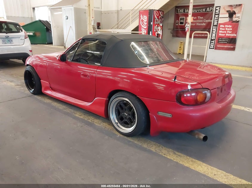 1999 Mazda Mx-5 miata VIN JM1NB3530X0115129 IAAI salvage auction — FRONT END, Salvage (Oregon), sold $1,000 on 2026-07-16 (photo 3)