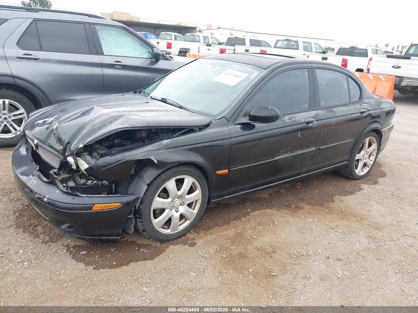 2006 Jaguar X type VIN SAJWA51A06WE78229 IAAI salvage auction — FRONT & REAR, Salvage (California), sold $325 on 2026-07-13 (photo 2)