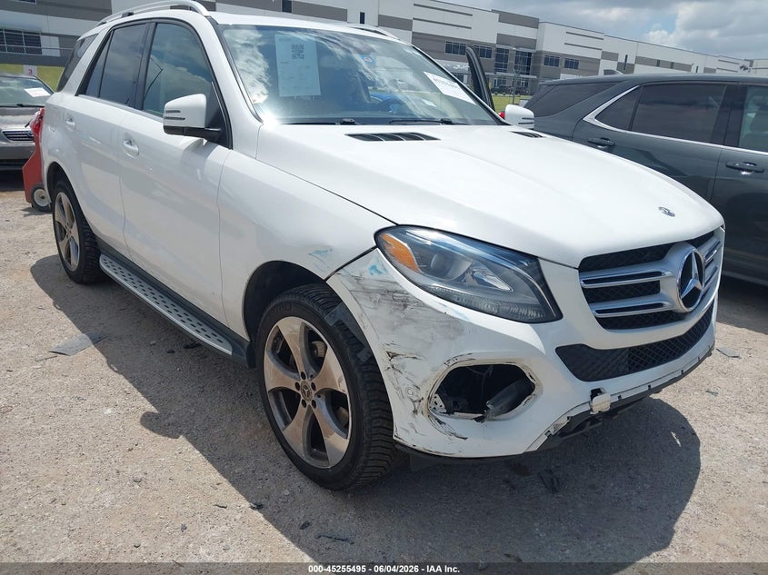 2018 Mercedes-benz Gle VIN 4JGDA5HB3JB116165 IAAI salvage auction — FRONT END, Salvage Title, sold $8,100 on 2026-07-09 (photo 6)