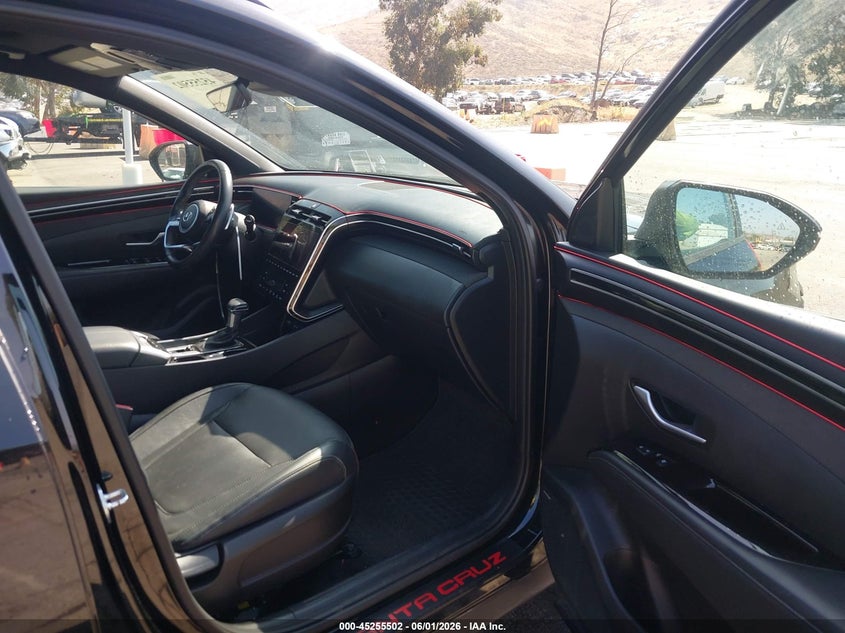 2022 Hyundai Santa cruz VIN 5NTJEDMF3NH011702 IAAI salvage auction — FRONT END, Salvage Title, sold $8,950 on 2026-09-01 (photo 5)