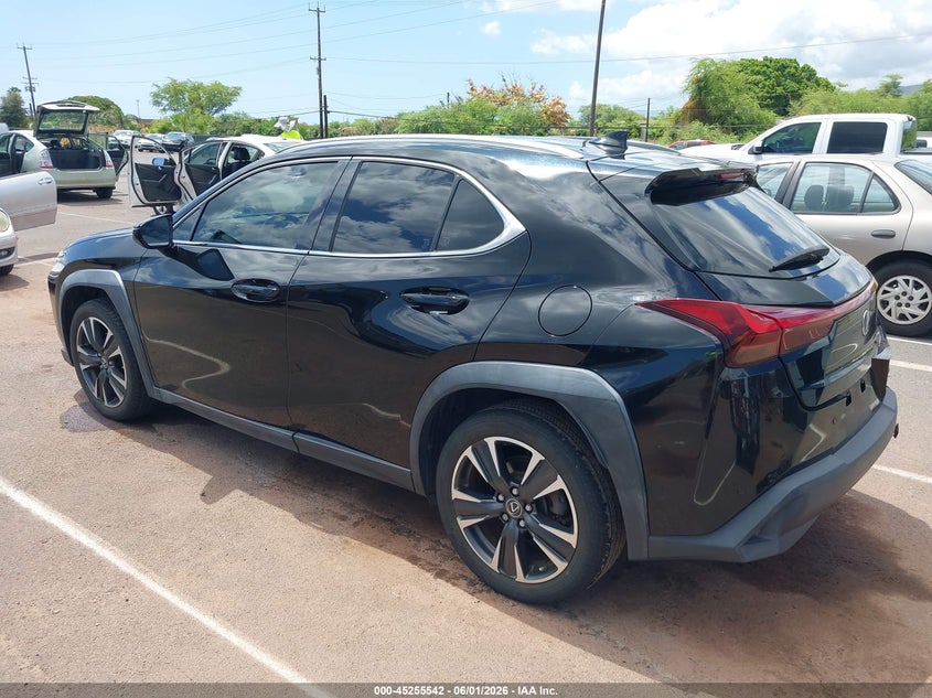 2023 Lexus Ux 250h VIN JTHX6JBH6P2134465 IAAI salvage auction — SIDE, Salvage (Hawaii), sold $9,750 on 2026-09-08 (photo 3)