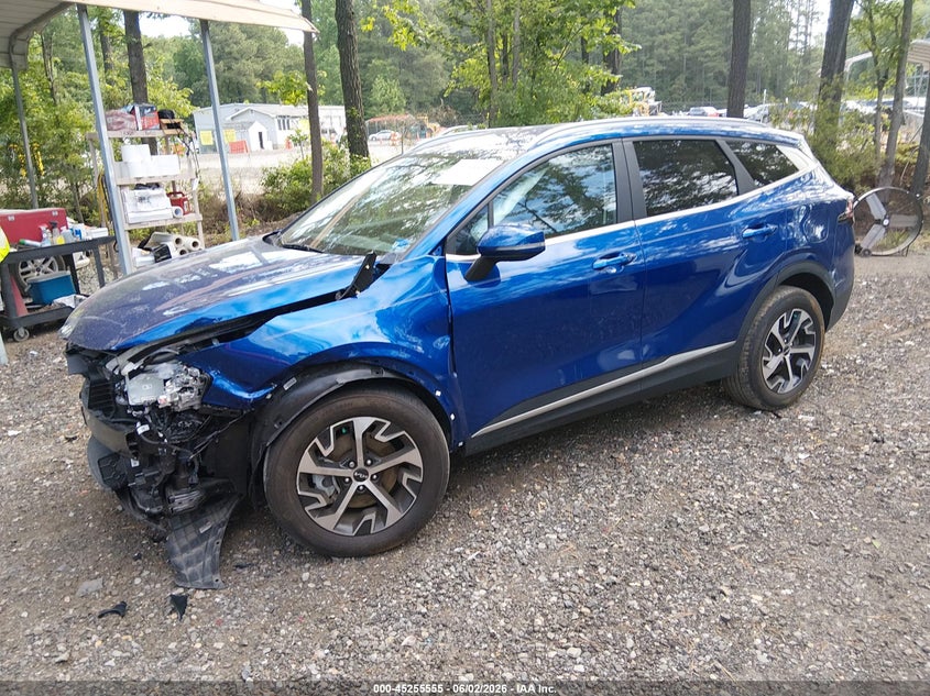 2024 Kia Sportage VIN 5XYK3CDF3RG148697 IAAI salvage auction — FRONT END, Salvage Title, sold $6,500 on 2026-07-07 (photo 2)