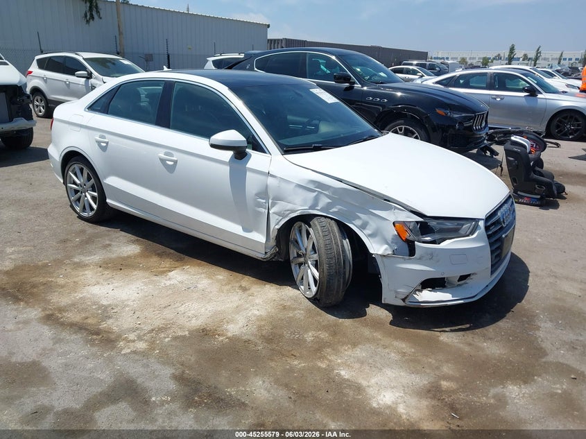 2016 Audi A3 VIN WAUE8GFFXG1046746 IAAI salvage auction — RIGHT FRONT, Salvage Title, sold $1,150 on 2026-07-13 (photo 1)