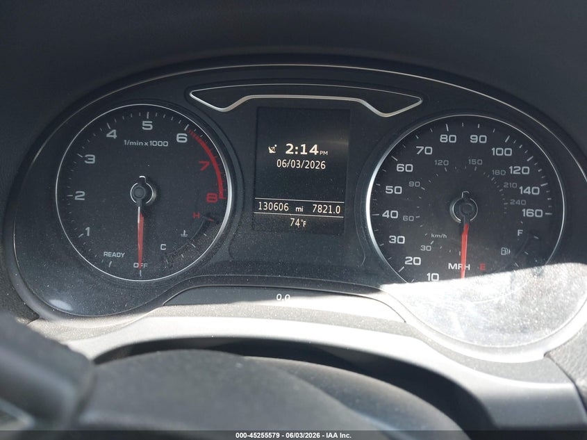 2016 Audi A3 VIN WAUE8GFFXG1046746 IAAI salvage auction — RIGHT FRONT, Salvage Title, sold $1,150 on 2026-07-13 (photo 7)