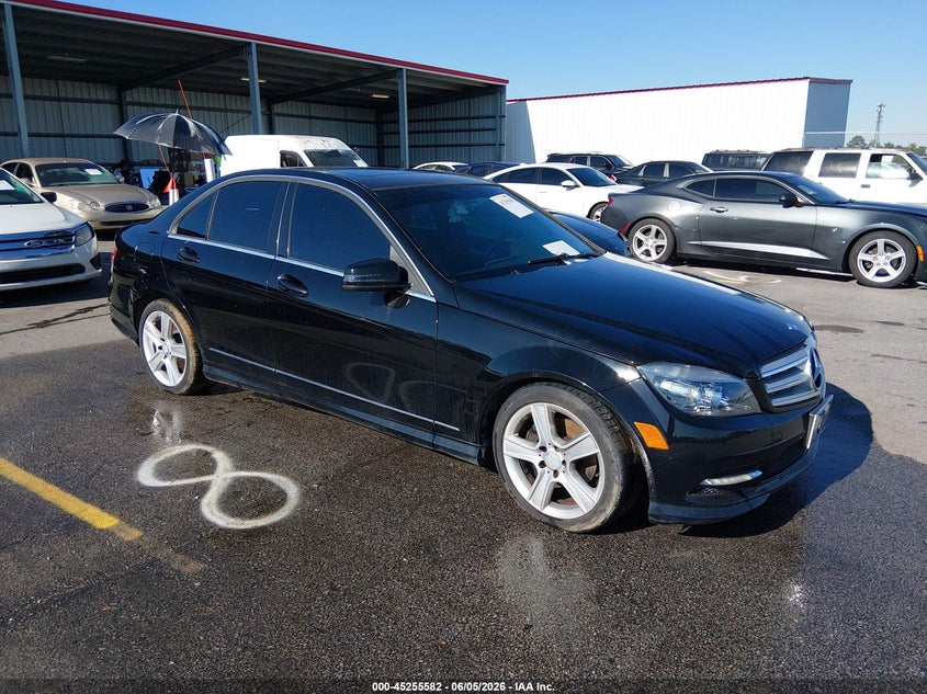 2011 Mercedes-benz C class VIN WDDGF5EB7BR178674 IAAI salvage auction — RIGHT REAR, Repossession Paperwork (South Carolina), sold $25 on 2026-07-22 (photo 1)