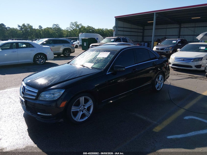 2011 Mercedes-benz C class VIN WDDGF5EB7BR178674 IAAI salvage auction — RIGHT REAR, Repossession Paperwork (South Carolina), sold $25 on 2026-07-22 (photo 2)