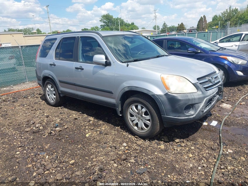 2005 Honda Cr-v VIN JHLRD78835C058921 IAAI salvage auction — FRONT END, Salvage (Ohio), sold $75 on 2026-07-22 (photo 1)