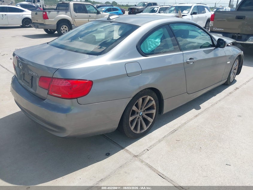 2011 BMW 3 series VIN WBAKE5C53BE429862 IAAI salvage auction — FRONT END, Salvage (Texas), sold $475 on 2026-07-10 (photo 4)