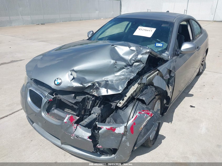 2011 BMW 3 series VIN WBAKE5C53BE429862 IAAI salvage auction — FRONT END, Salvage (Texas), sold $475 on 2026-07-10 (photo 6)
