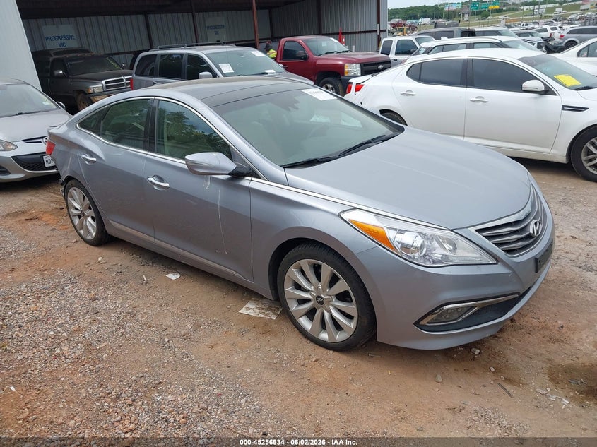 2016 Hyundai Azera VIN KMHFH4JG9GA569726 IAAI salvage auction — REAR END, Clear (Oklahoma), sold $3,150 on 2026-07-16 (photo 1)