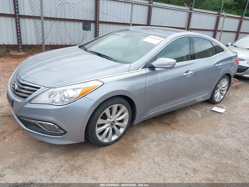 2016 Hyundai Azera VIN KMHFH4JG9GA569726 IAAI salvage auction — REAR END, Clear (Oklahoma), sold $3,150 on 2026-07-16 (photo 2)