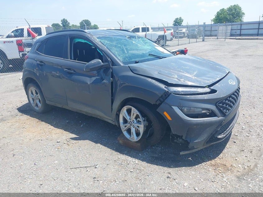 2023 Hyundai Kona VIN KM8K62AB3PU984598 IAAI salvage auction — FRONT END, Salvage Title, sold $2,125 on 2026-07-22 (photo 1)