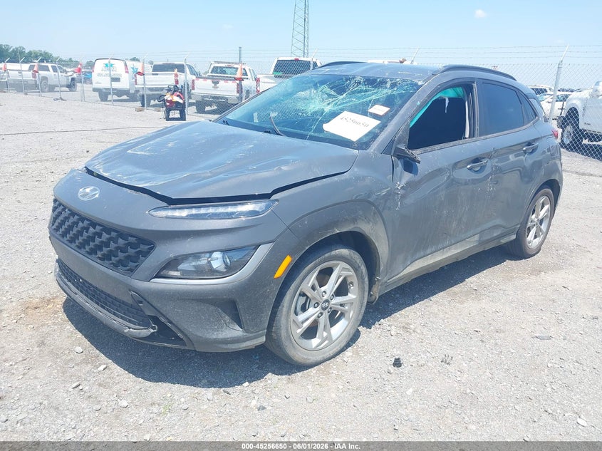 2023 Hyundai Kona VIN KM8K62AB3PU984598 IAAI salvage auction — FRONT END, Salvage Title, sold $2,125 on 2026-07-22 (photo 2)