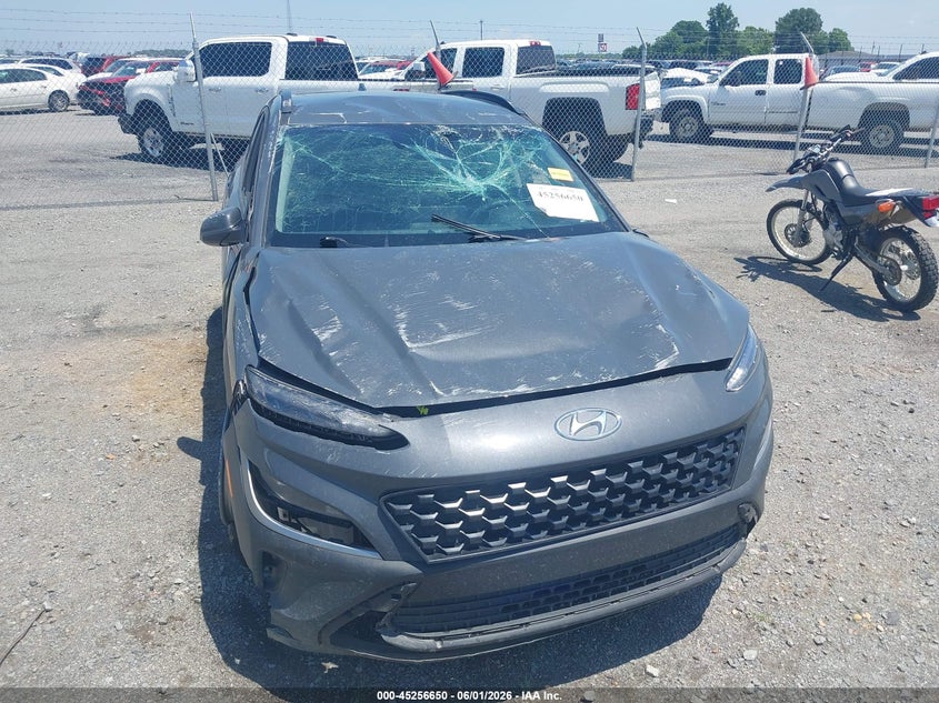 2023 Hyundai Kona VIN KM8K62AB3PU984598 IAAI salvage auction — FRONT END, Salvage Title, sold $2,125 on 2026-07-22 (photo 6)