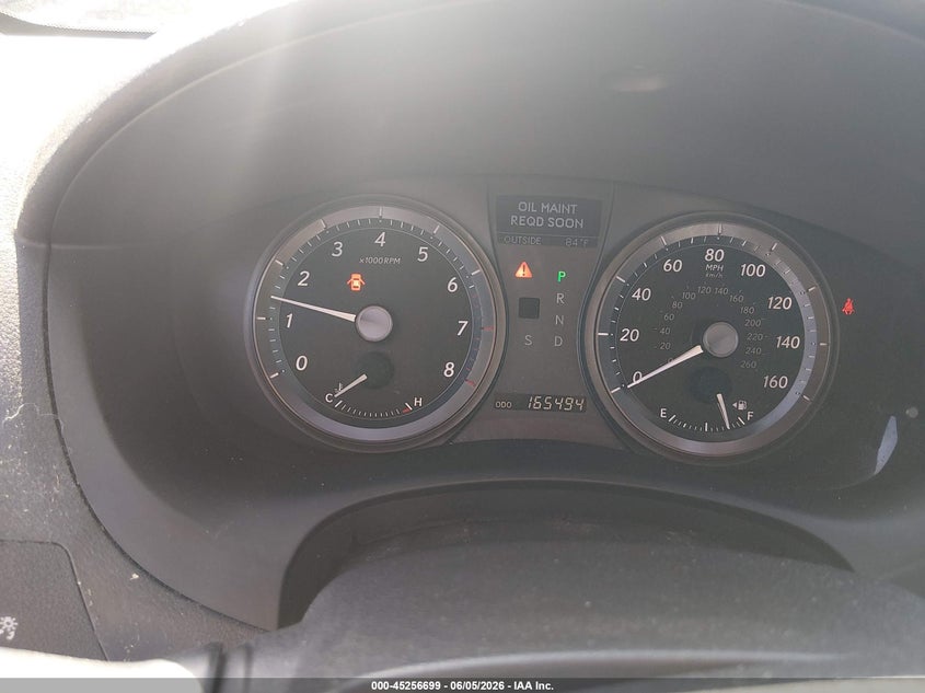 2008 Lexus ES VIN JTHBJ46G082222389 IAAI salvage auction — LEFT SIDE, Salvage (South Carolina), sold $1,375 on 2026-07-08 (photo 7)