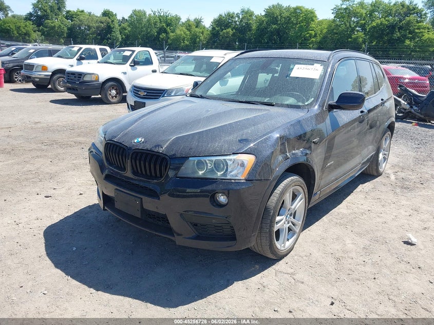 2013 BMW X3 VIN 5UXWX7C58DL982224 IAAI salvage auction — LEFT SIDE, Salvage Title, sold $1,775 on 2026-07-13 (photo 2)