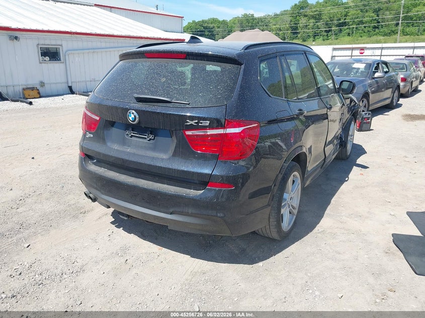2013 BMW X3 VIN 5UXWX7C58DL982224 IAAI salvage auction — LEFT SIDE, Salvage Title, sold $1,775 on 2026-07-13 (photo 4)