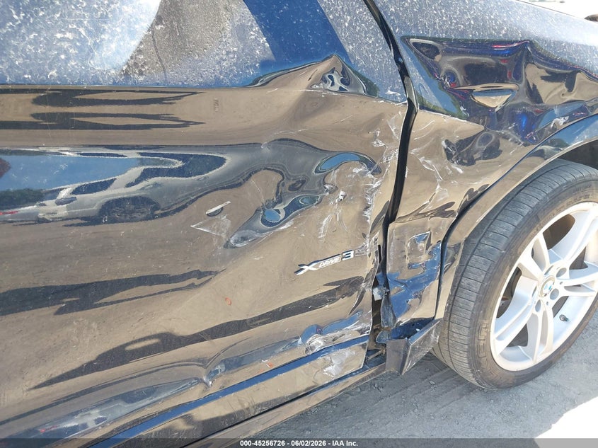 2013 BMW X3 VIN 5UXWX7C58DL982224 IAAI salvage auction — LEFT SIDE, Salvage Title, sold $1,775 on 2026-07-13 (photo 6)